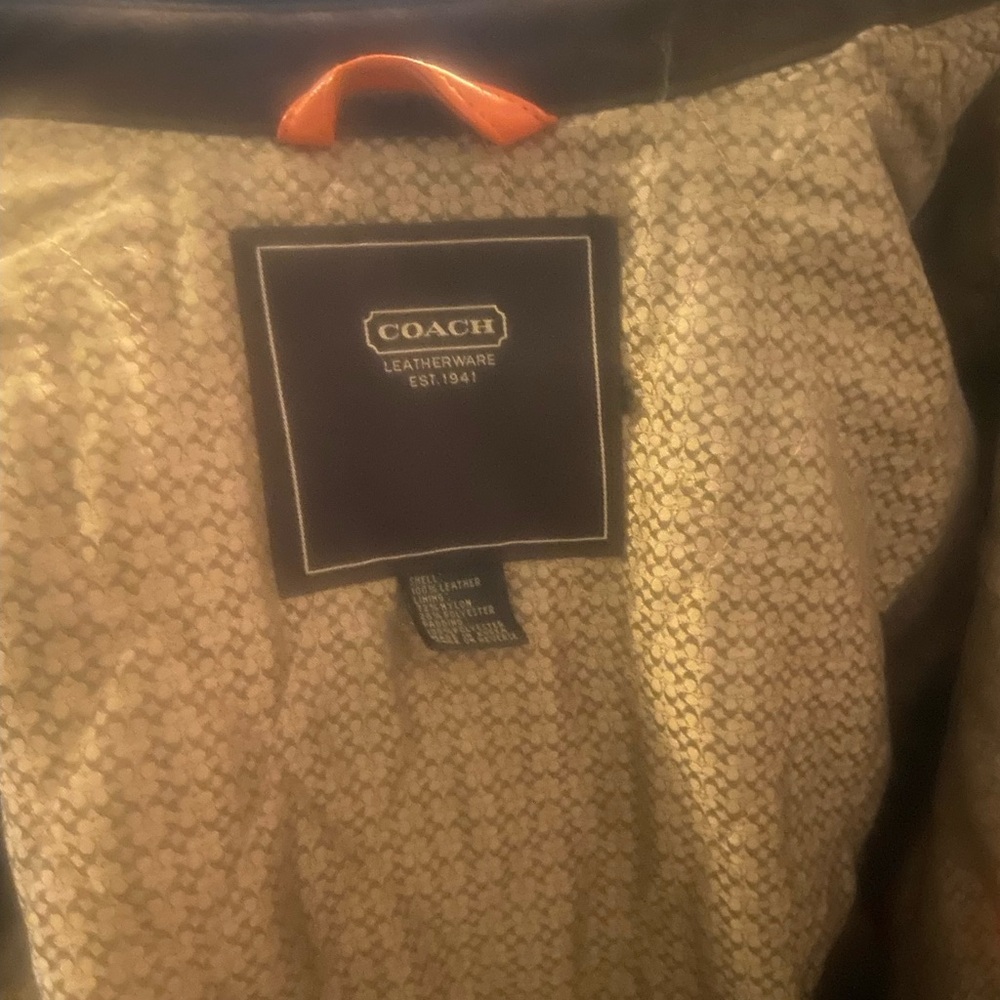 Vintage Coach suede brown jacket 25 years old - Picture 10 of 16